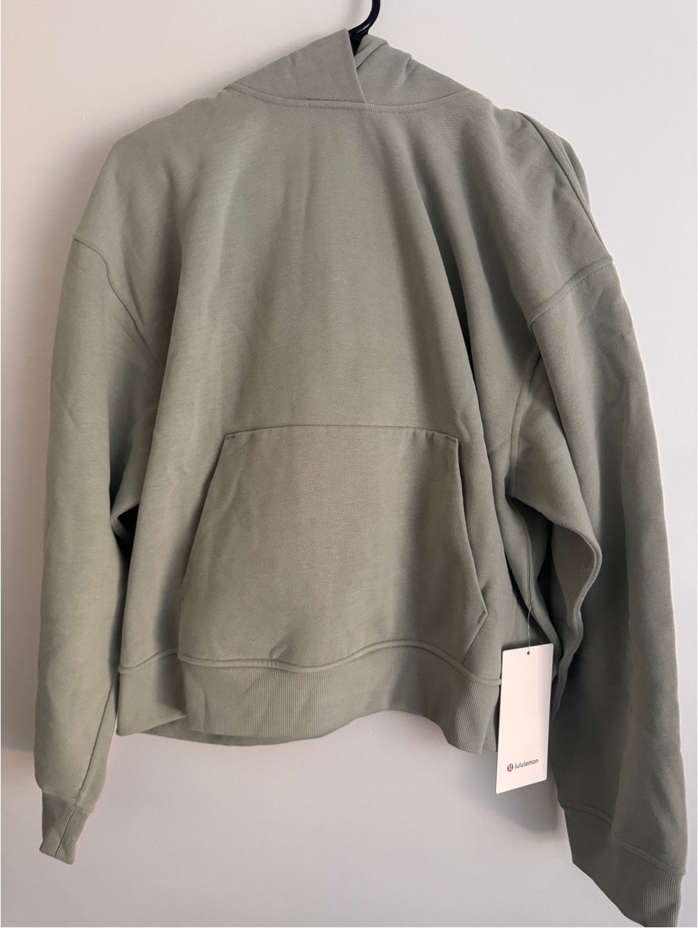 🆕💚 Lululemon Steady State Oversized Hoodie - Fog Green - Picture 7 of 9